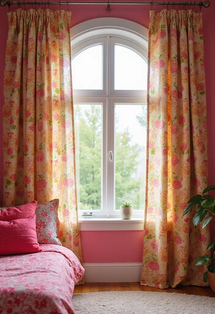 30 Toca Boca Big Family House Ideas Bedroom That Feel Fun & Cozy 22 30 Toca Boca Big Family House Ideas Bedroom That Feel Fun & Cozy - 21. Colorful Curtains