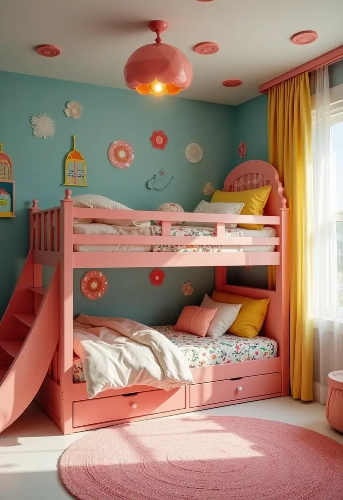 30 Toca Boca Big Family House Ideas Bedroom That Feel Fun & Cozy 4 30 Toca Boca Big Family House Ideas Bedroom That Feel Fun & Cozy - 3. Fun Bunk Bed Designs