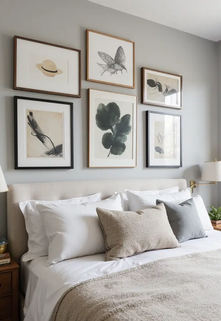 30 Victoria's Secret Bedroom Ideas That Feel Feminine & Glam 11 30 Victoria's Secret Bedroom Ideas That Feel Feminine & Glam - 10. Elegant Wall Art