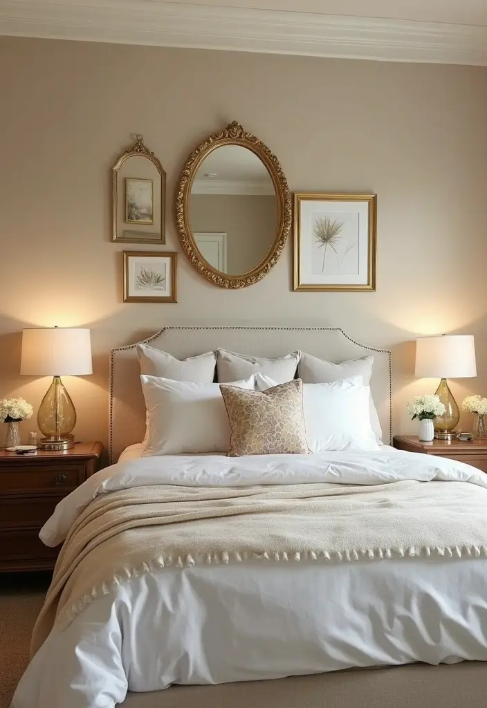 30 Victoria's Secret Bedroom Ideas That Feel Feminine & Glam 3 30 Victoria's Secret Bedroom Ideas That Feel Feminine & Glam - 2. Glamorous Gold Accents