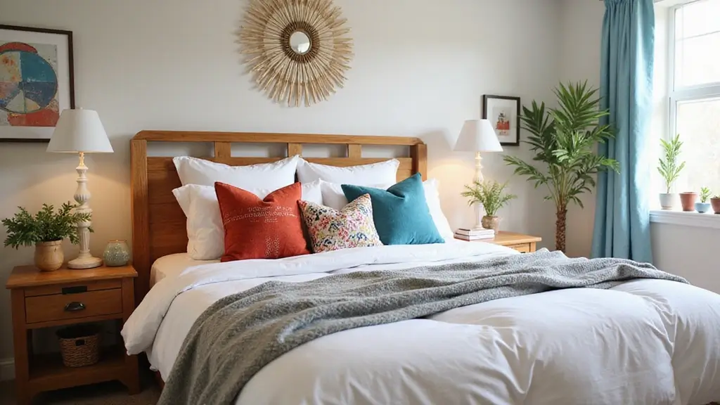 30 White Comforter Bedroom Ideas with Color That Feel Fresh & Inviting